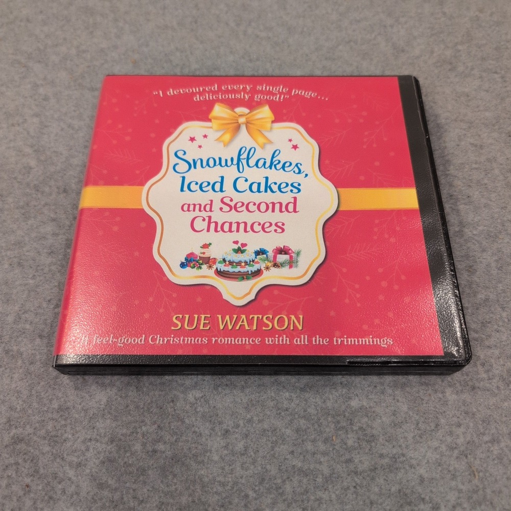 Snowflakes Iced Cakes and Second Chances Sue Watson 6 CD Audiobook Joan Walker - Picture 1 of 2